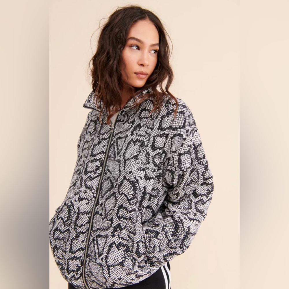 Nathan Snake Print Jacket